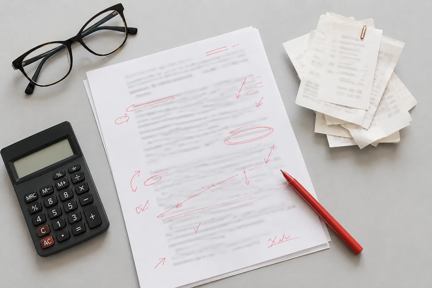 Document annoté, calculatrice et tickets
